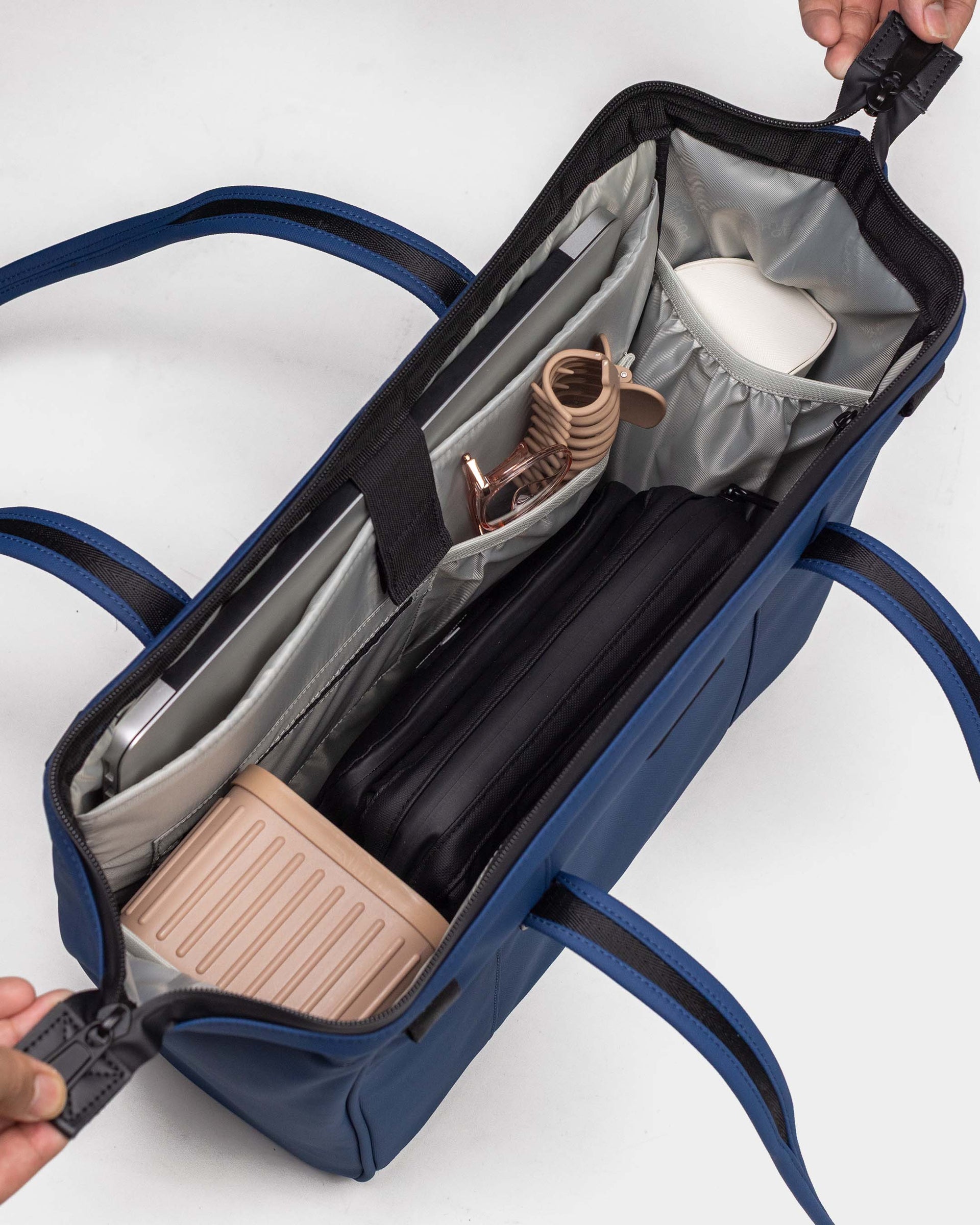 Cascade Compact Tote Bag - Weather-Proof Minimalist Carry-All