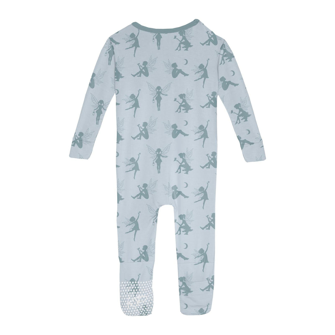 Print Convertible Sleeper with Zipper in Illusion Blue Forest Fairies