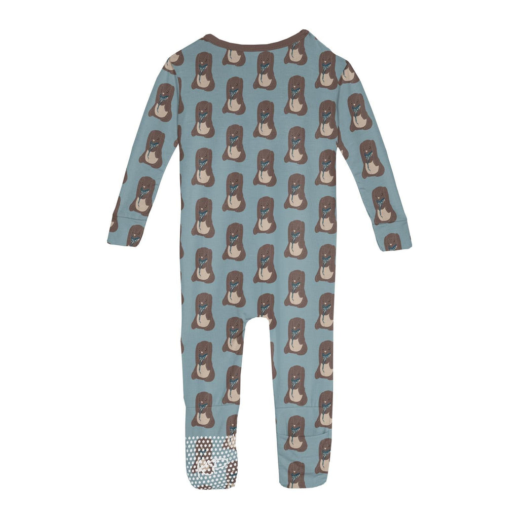 Print Convertible Sleeper with Zipper in Stormy Sea Velveteen Rabbit