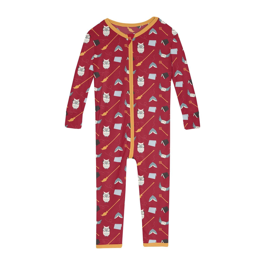 Print Convertible Sleeper with Zipper in Crimson Magical World