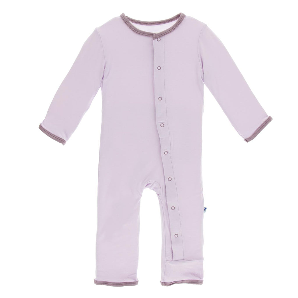 Holiday Applique Coverall in Thistle Lop Eared Bunny