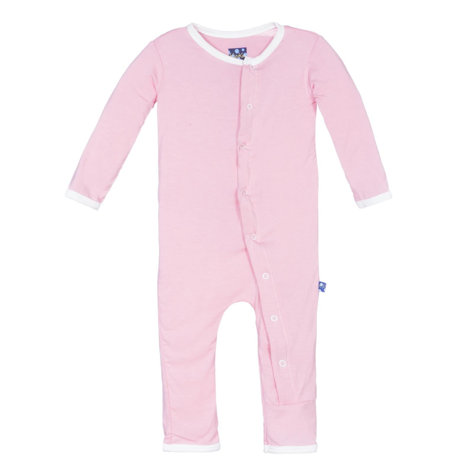 Holiday Applique Coverall in Lotus I Love Mom