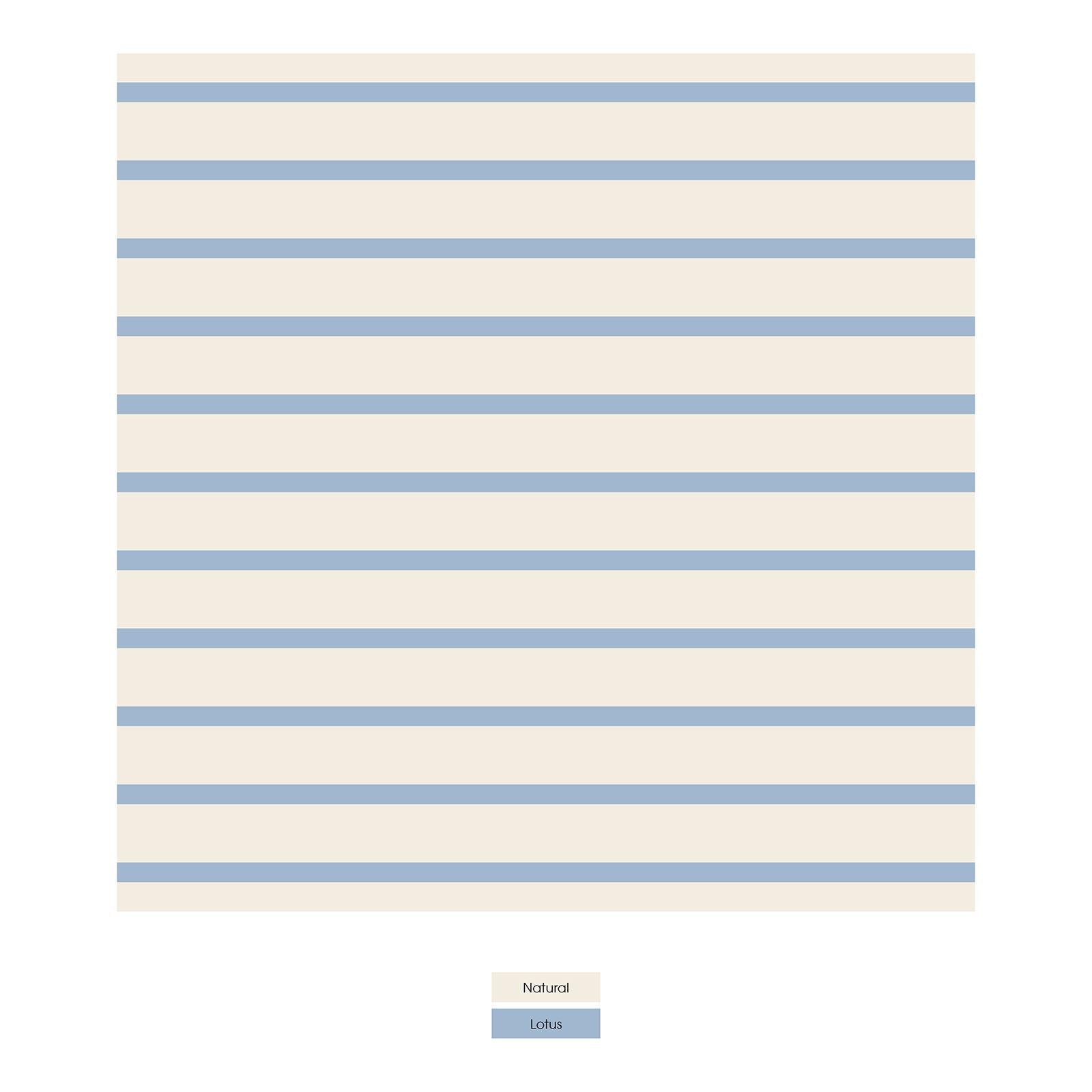 Print Changing Pad Cover in Pond Sweet Stripe