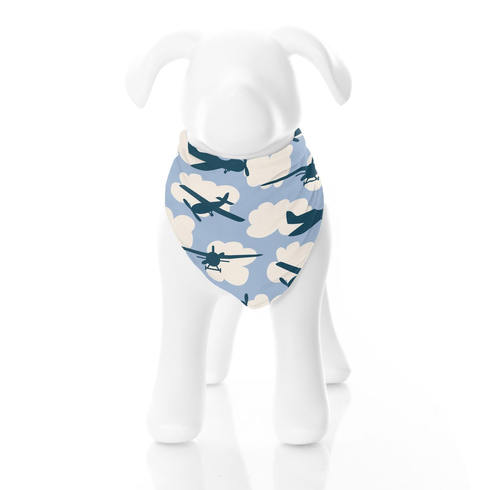 Print Dog Bandana in Pond Planes