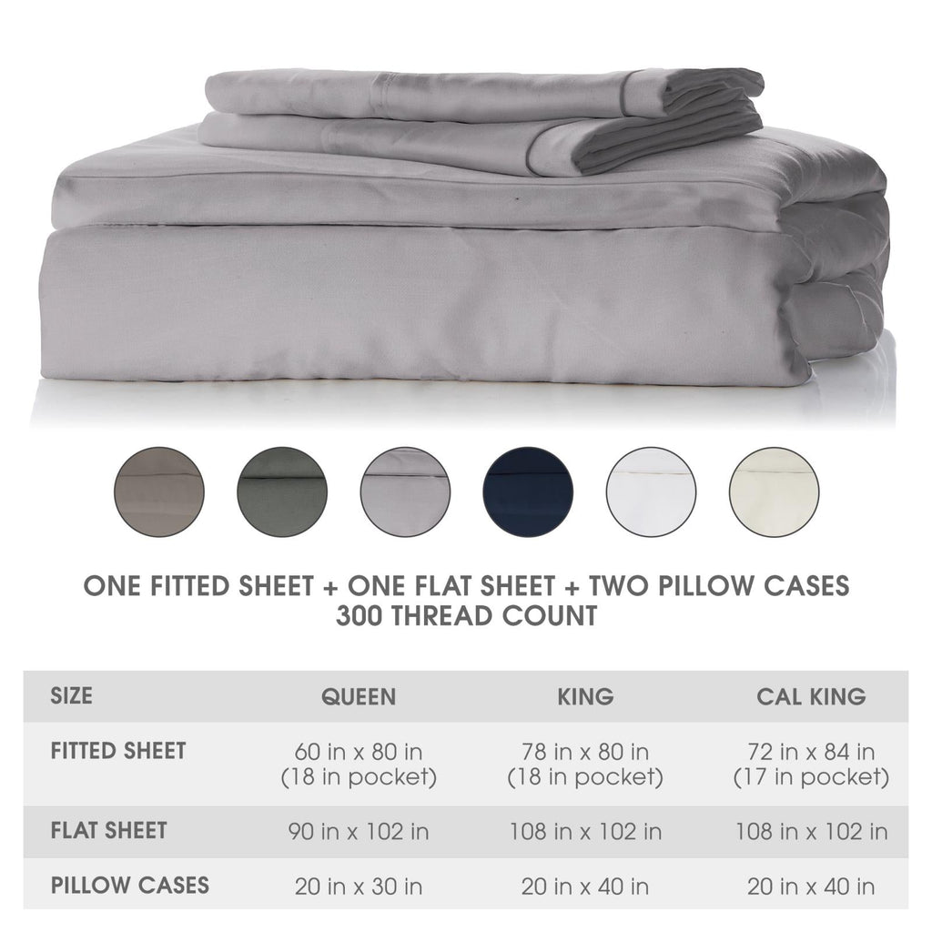 Woven Sheet Set in Feather