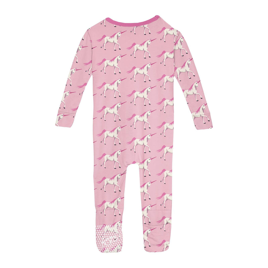 Print Convertible Sleeper with Zipper in Cake Pop Prancing Unicorn