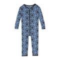 Print Convertible Sleeper with Zipper in Dream Blue Four Dragons
