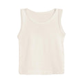 Scalloped Edge Tank in Natural