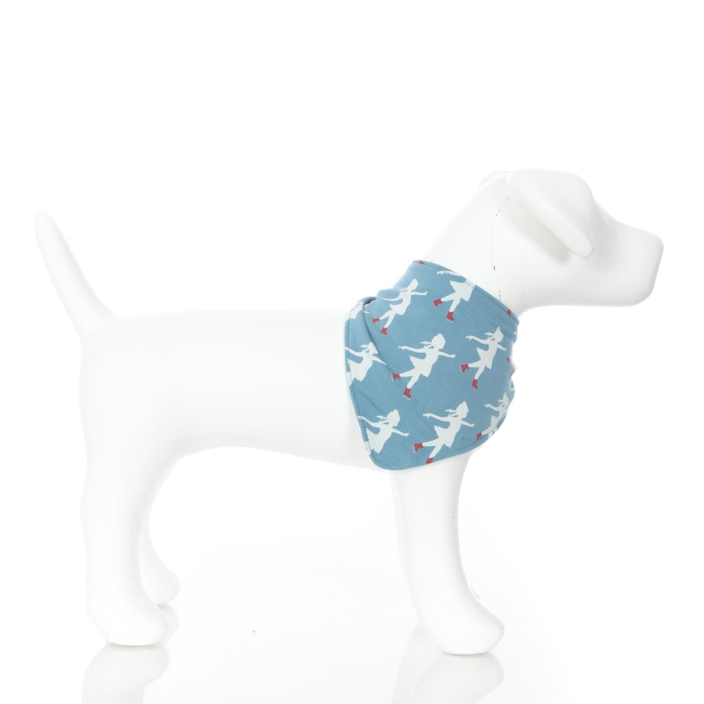 Print Dog Bandana in Blue Moon Ice Skater