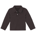Long Sleeve Polo in Midnight
