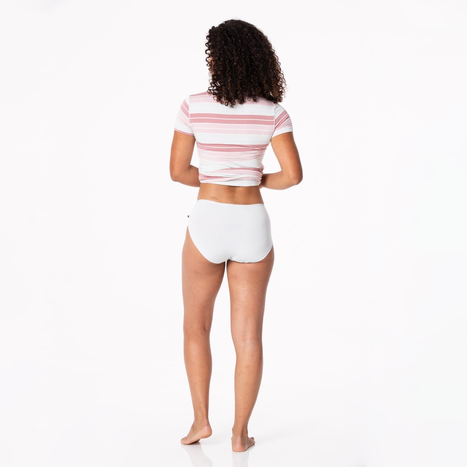 Women's Classic Brief in Natural Bamboo Viscose Blend - Image 4