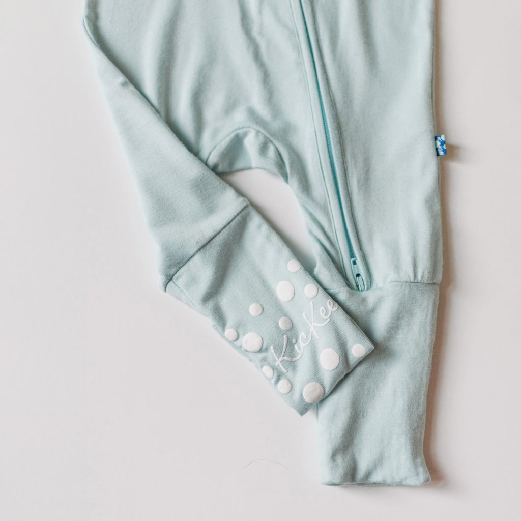 Print Convertible Coverall in Lotus Sweet Stripe