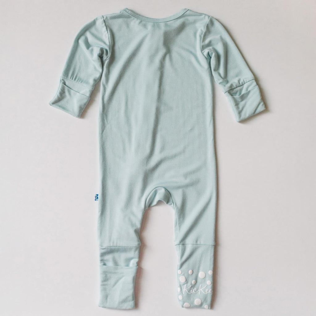 Print Convertible Coverall in Lotus Sweet Stripe