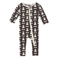 Print Convertible Coverall in Midnight Boo