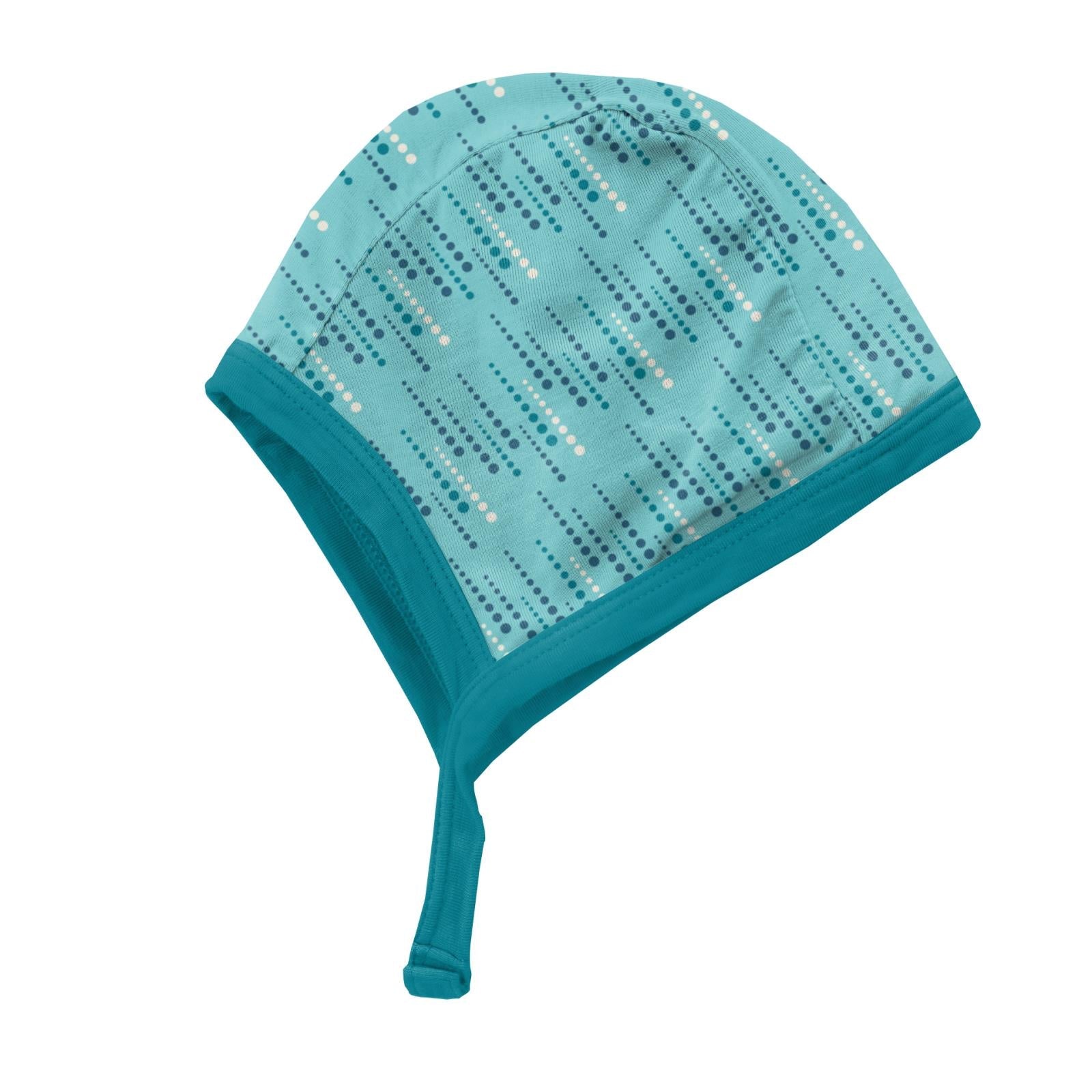 Print Aviator Hat in Iceberg Icicles