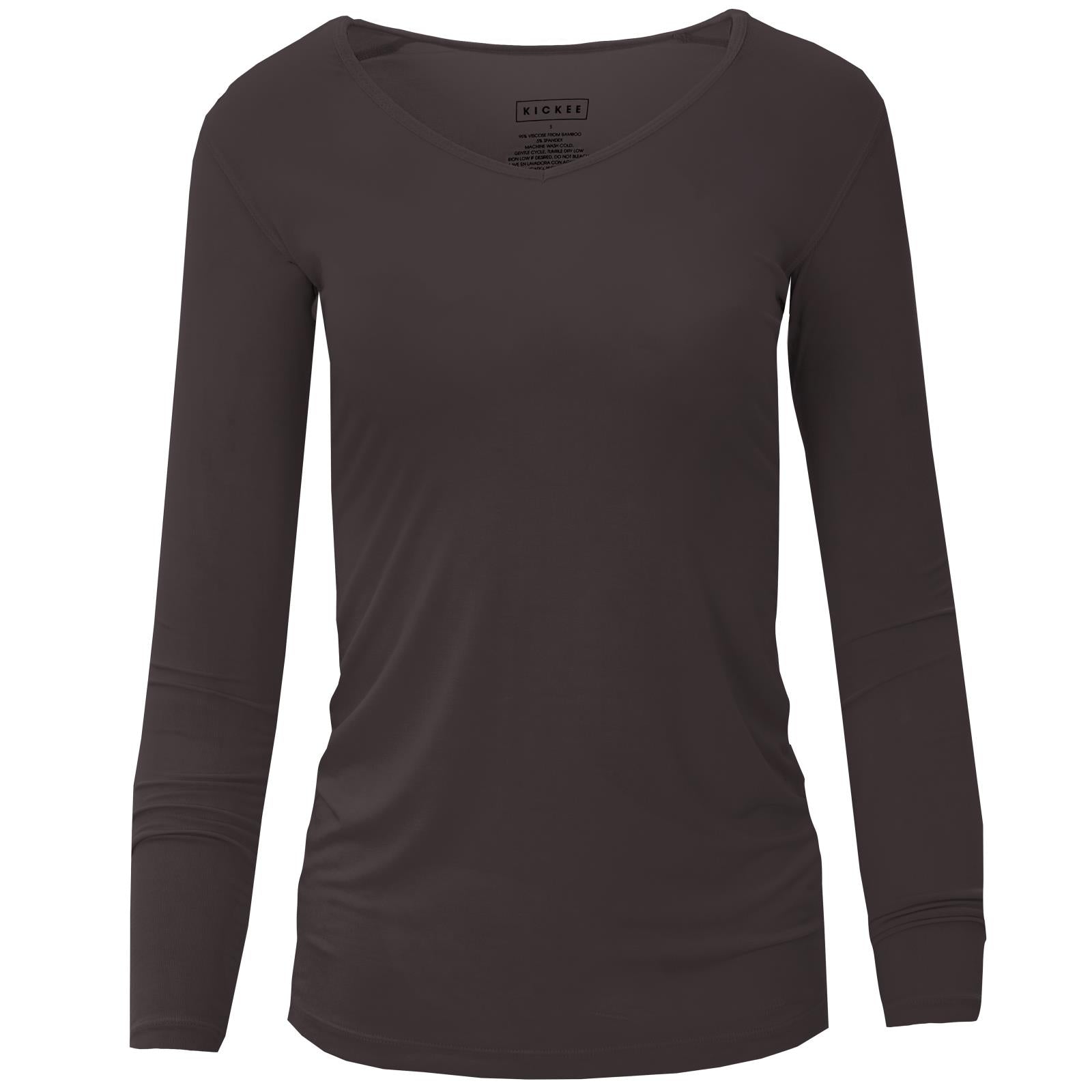 Long Sleeve One Tee in Midnight