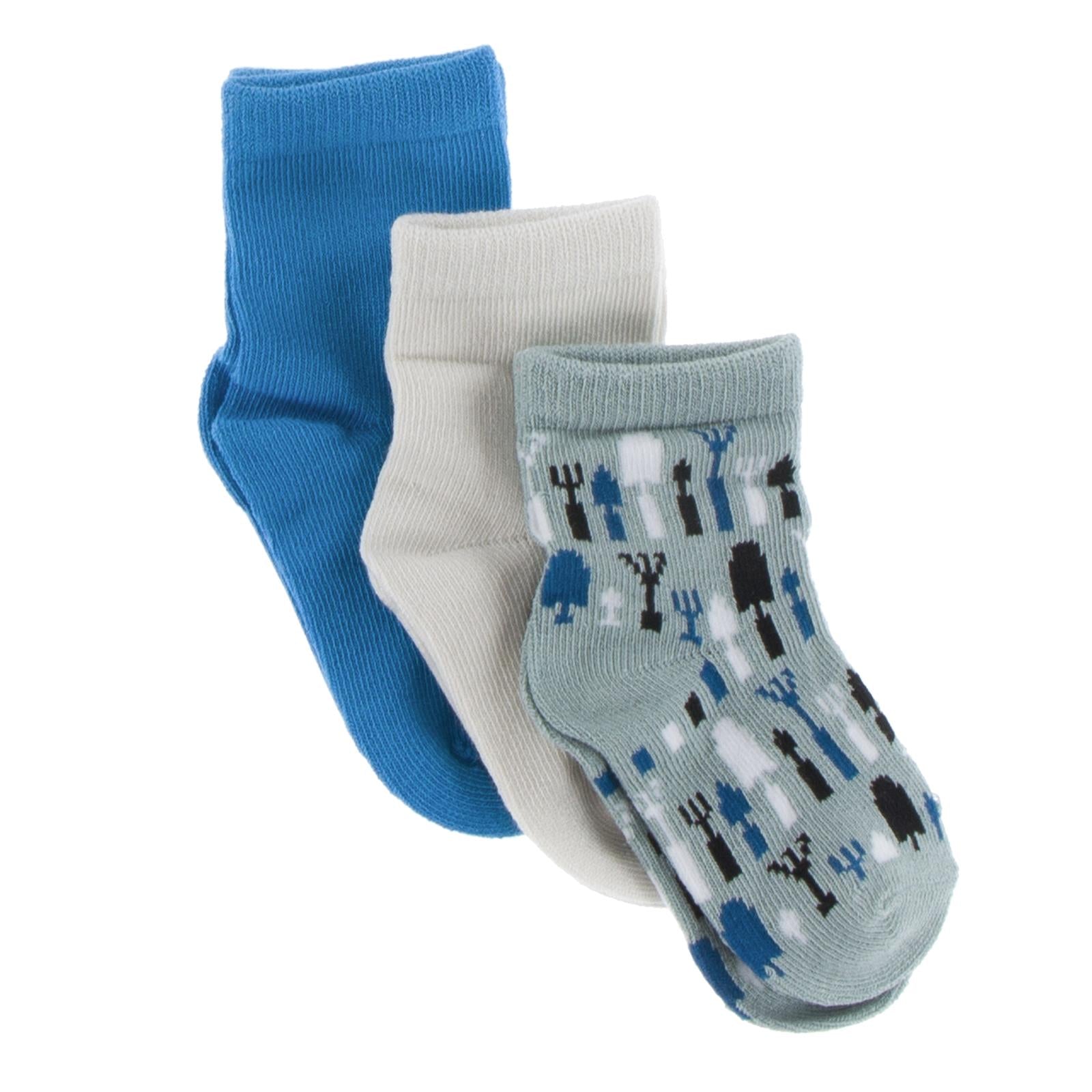 Socks (Set of 3) in Amazon, Natural & Jade Garden Tools