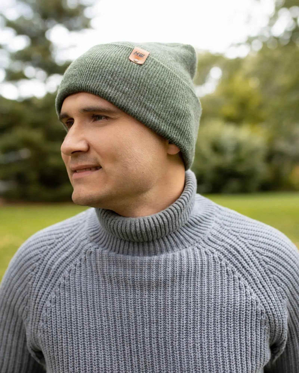 HAAKWEAR H-Stitch Cuffed Beanie - NEW Designed and Made in USA (Patented Design)