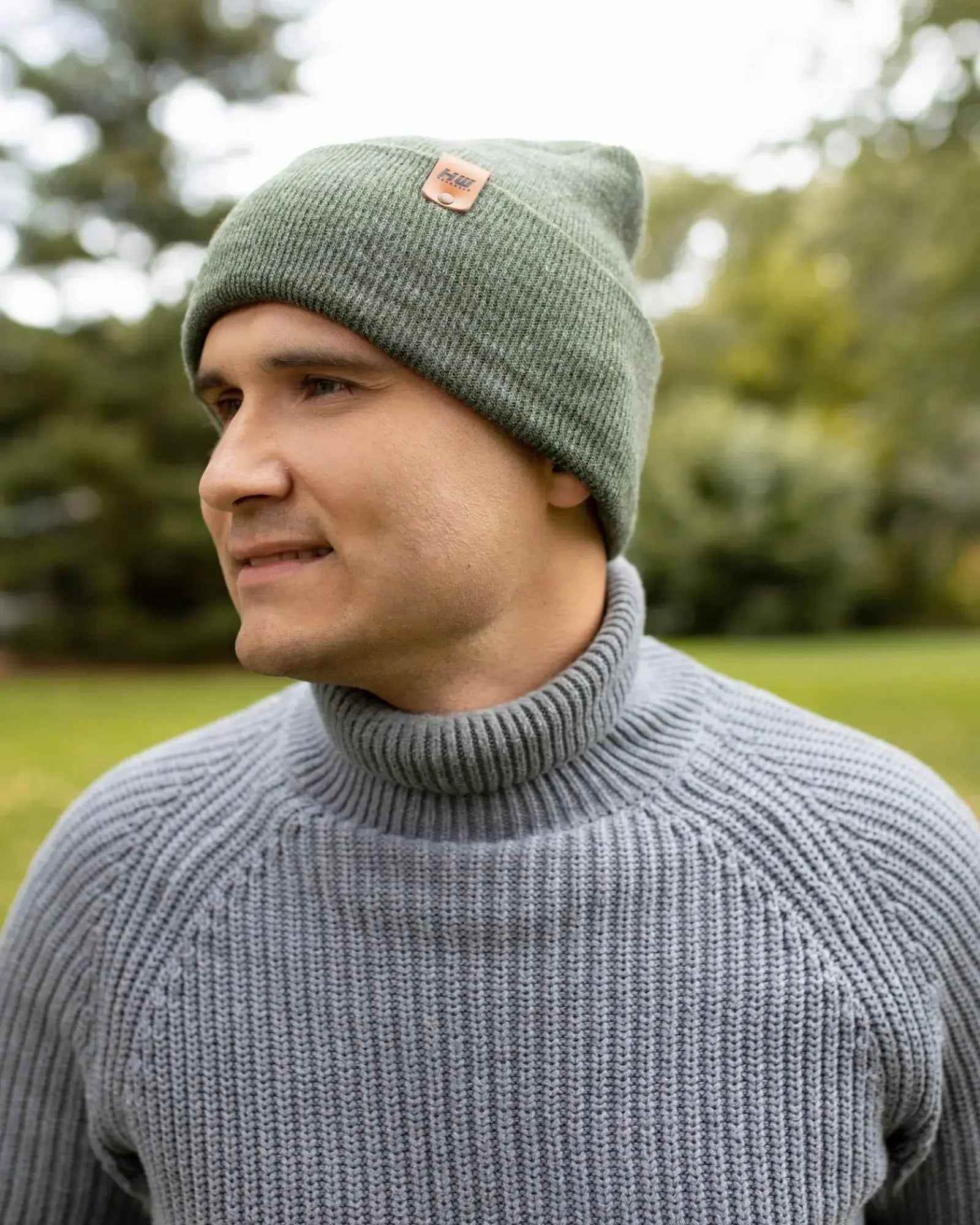 HAAKWEAR H-Stitch Cuffed Beanie - NEW Designed and Made in USA (Patented Design)
