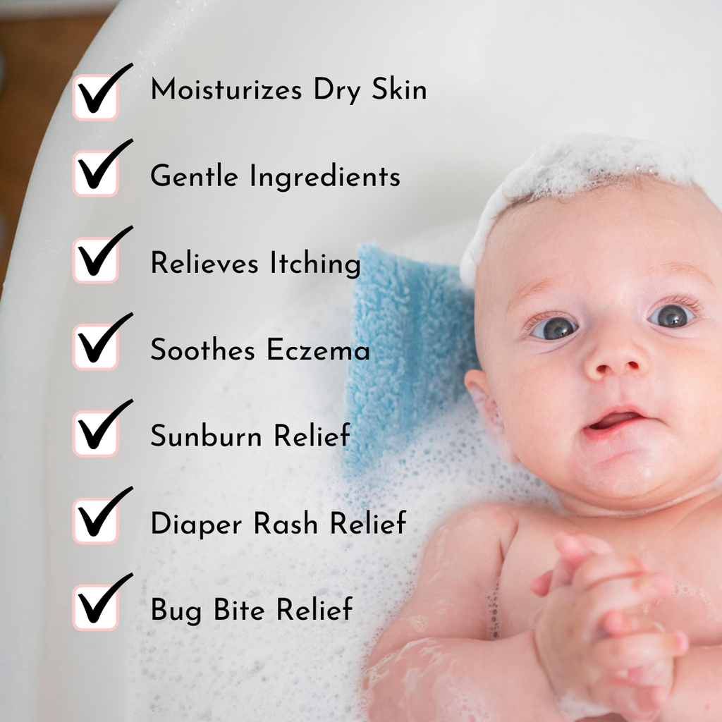 Baby Eczema Relief Bundle - Oatmeal & Balm