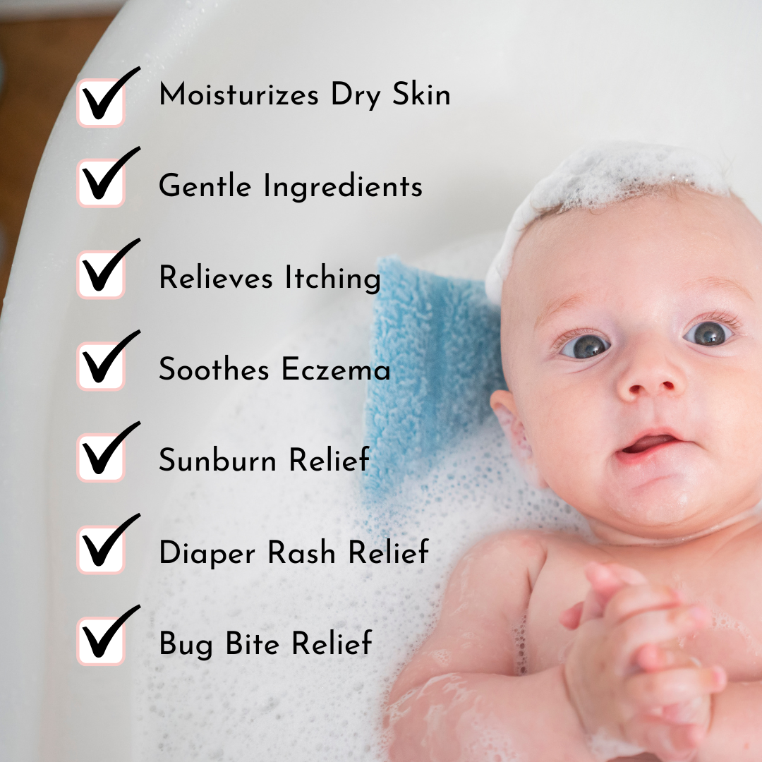 Baby Eczema Relief Bundle - Oatmeal & Balm