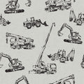 Tanner Illustrative Removable Wallpaper in White & Black
