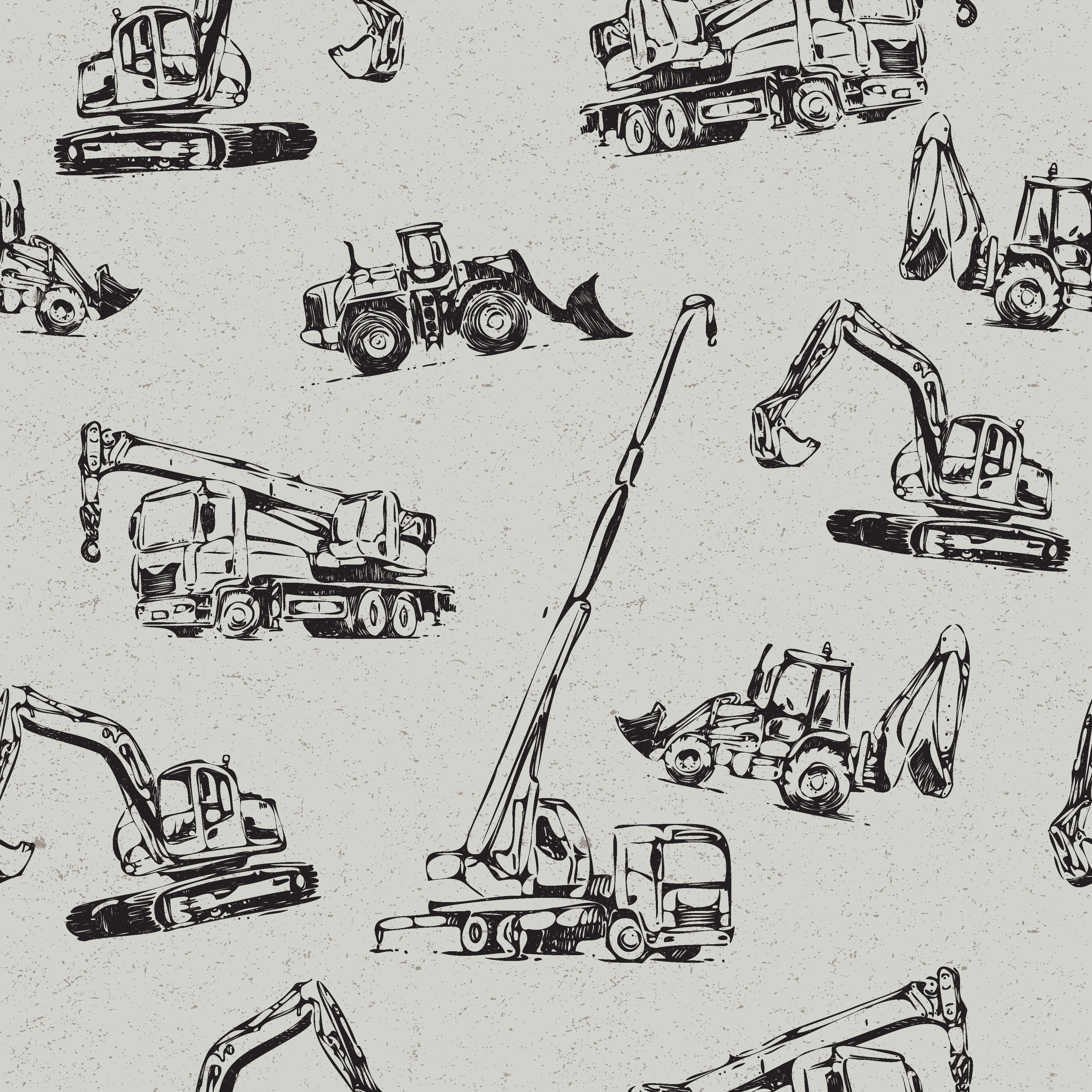 Tanner Illustrative Removable Wallpaper in White & Black