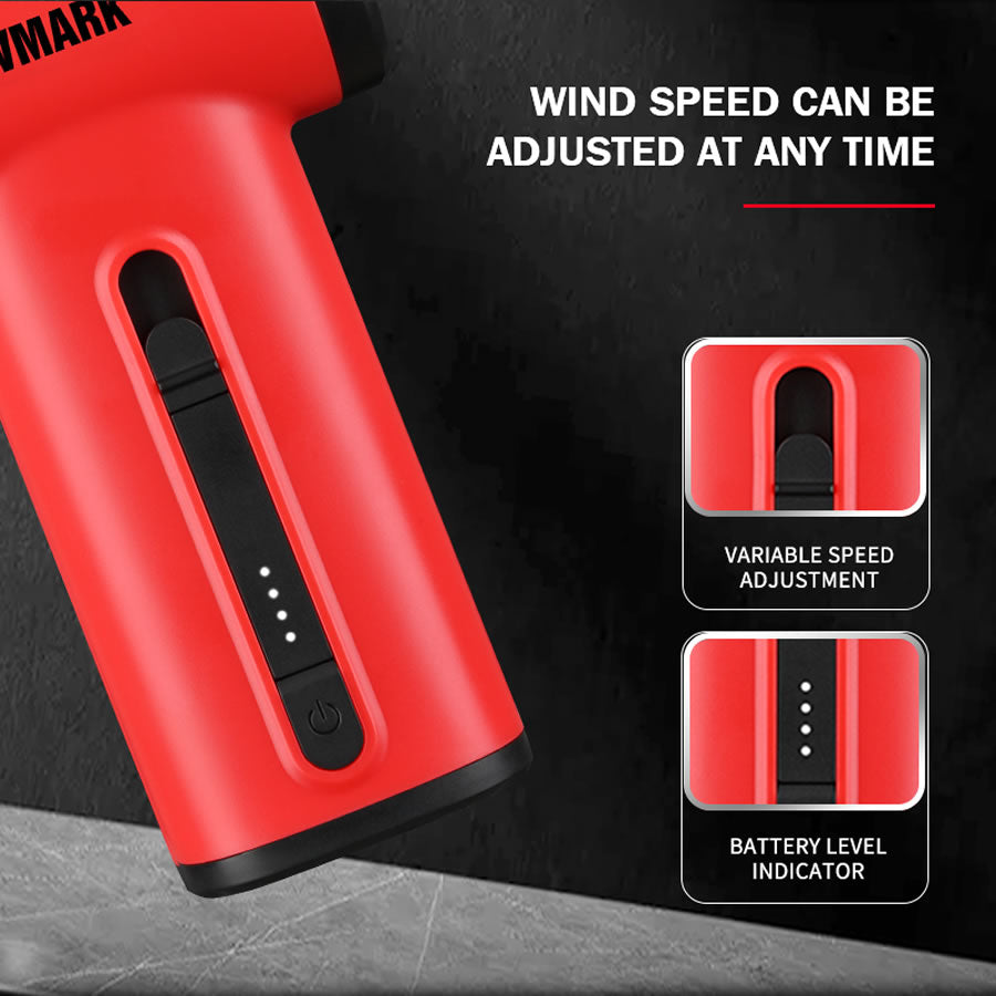 WMARK MINI JET TURBO AIR DUSTER - BLACK (#NG-TB001)