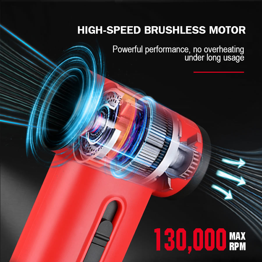 WMARK MINI JET TURBO AIR DUSTER - BLUE (#NG-TB001)