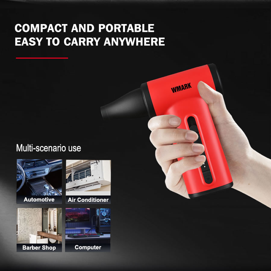 WMARK MINI JET TURBO AIR DUSTER - BLACK (#NG-TB001)