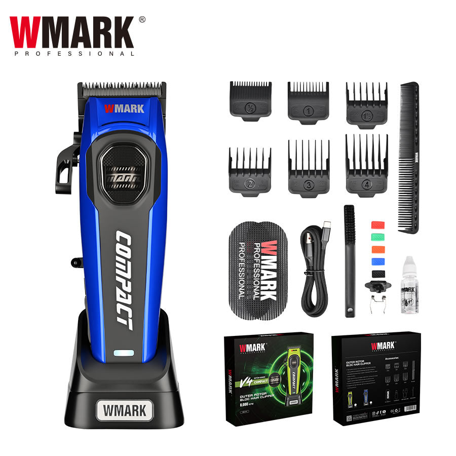 WMARK COMPACT BLDC MOTOR CLIPPER - BLUE (#NG-V4)