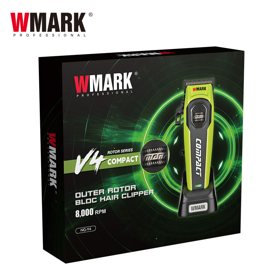 WMARK COMPACT BLDC MOTOR CLIPPER - GREEN (#NG-V4)