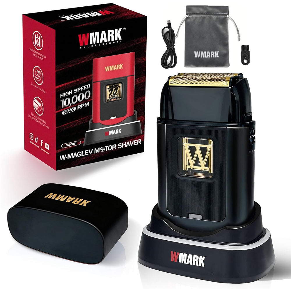 WMARK VECTOR MOTOR SHAVER - BLACK (#NG-XS1)