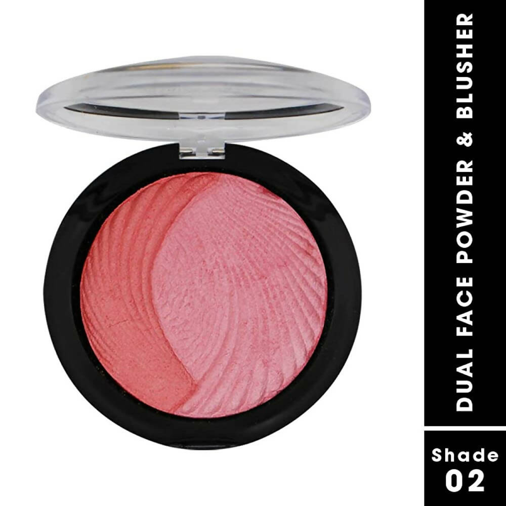 Dual Face Powder and Blusher Shade 02 Indian Fair