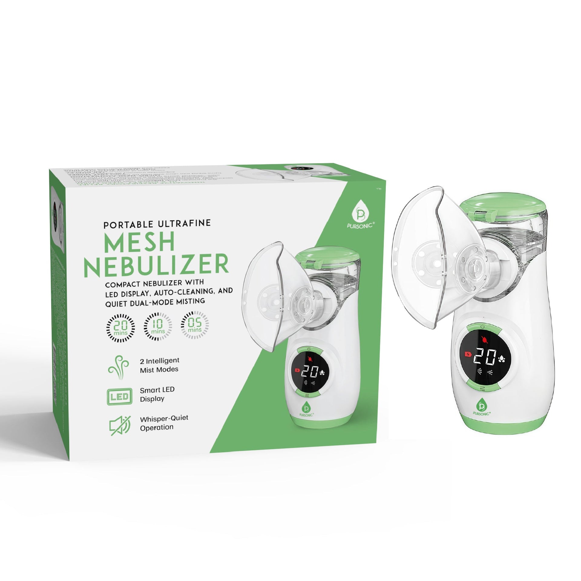 Mesh Nebulizer with Baby Nasal Aspirator – Complete Breathing & Relief Kit