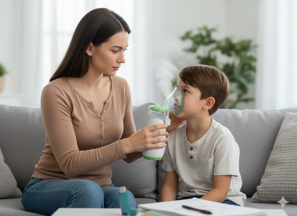 Mesh Nebulizer with Baby Nasal Aspirator – Complete Breathing & Relief Kit
