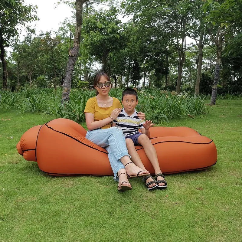 Inflatable Bed and Sofa for Outdoor Quick Setup