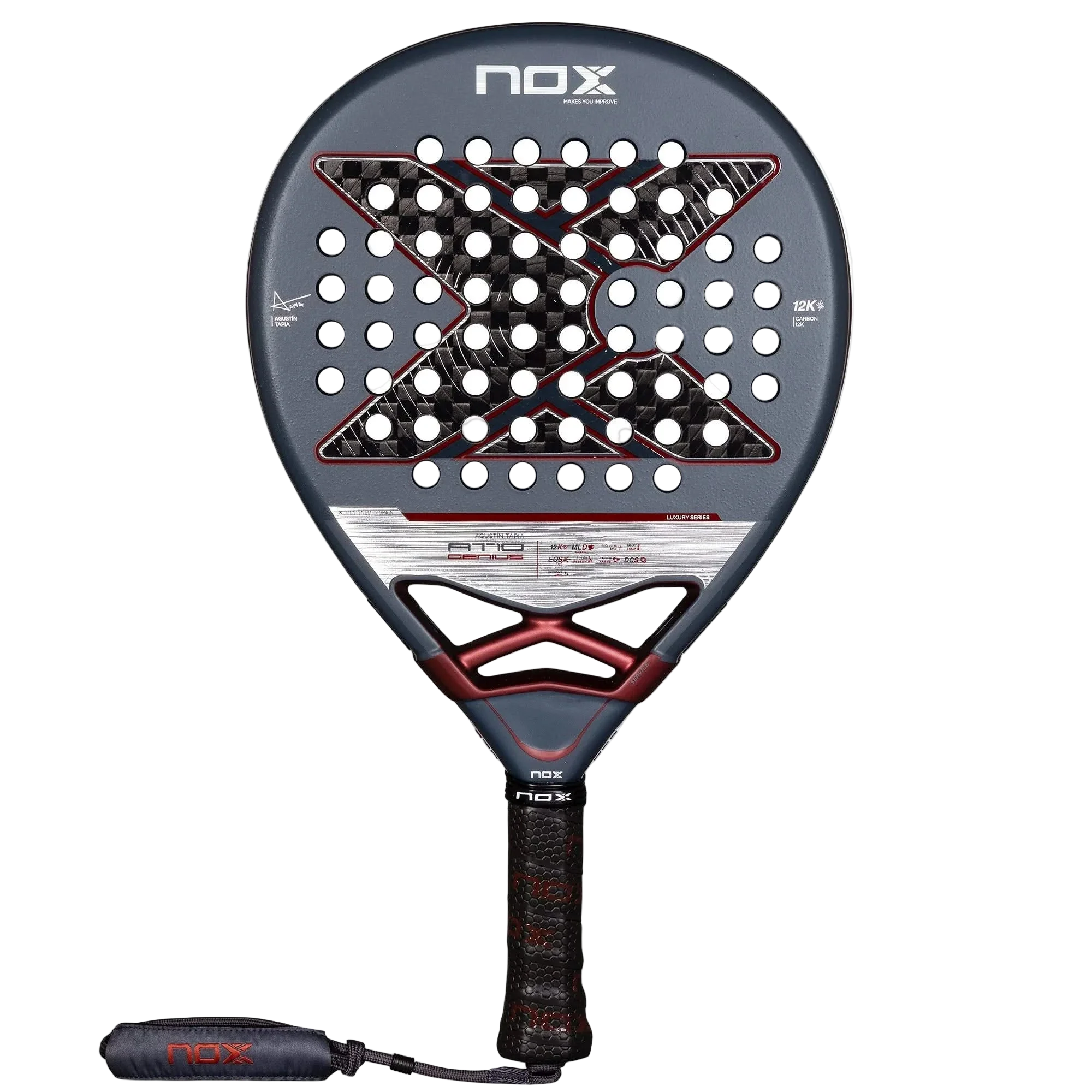 Nox AT10 Genius 12K by Agustin Tapia 2025 Padel Racket
