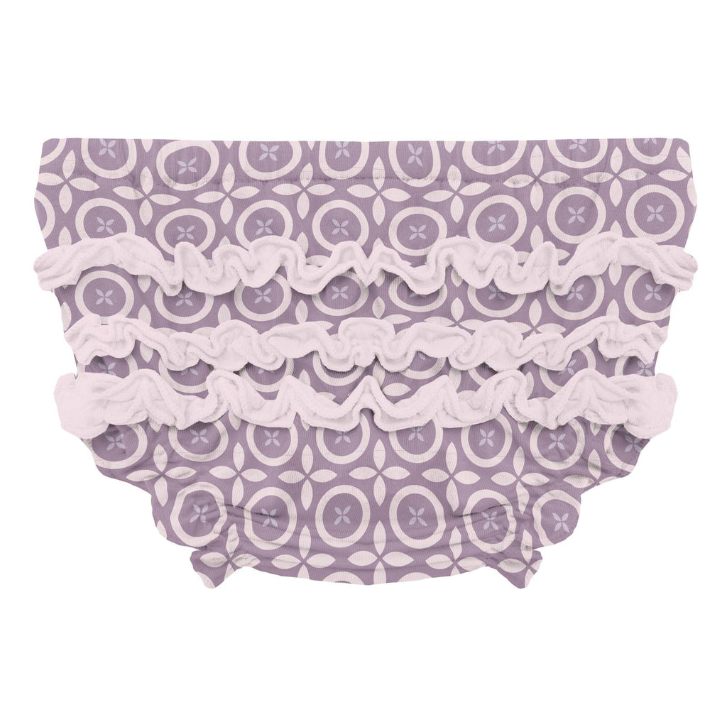 Print Bloomers in Lavender Flower Lattice