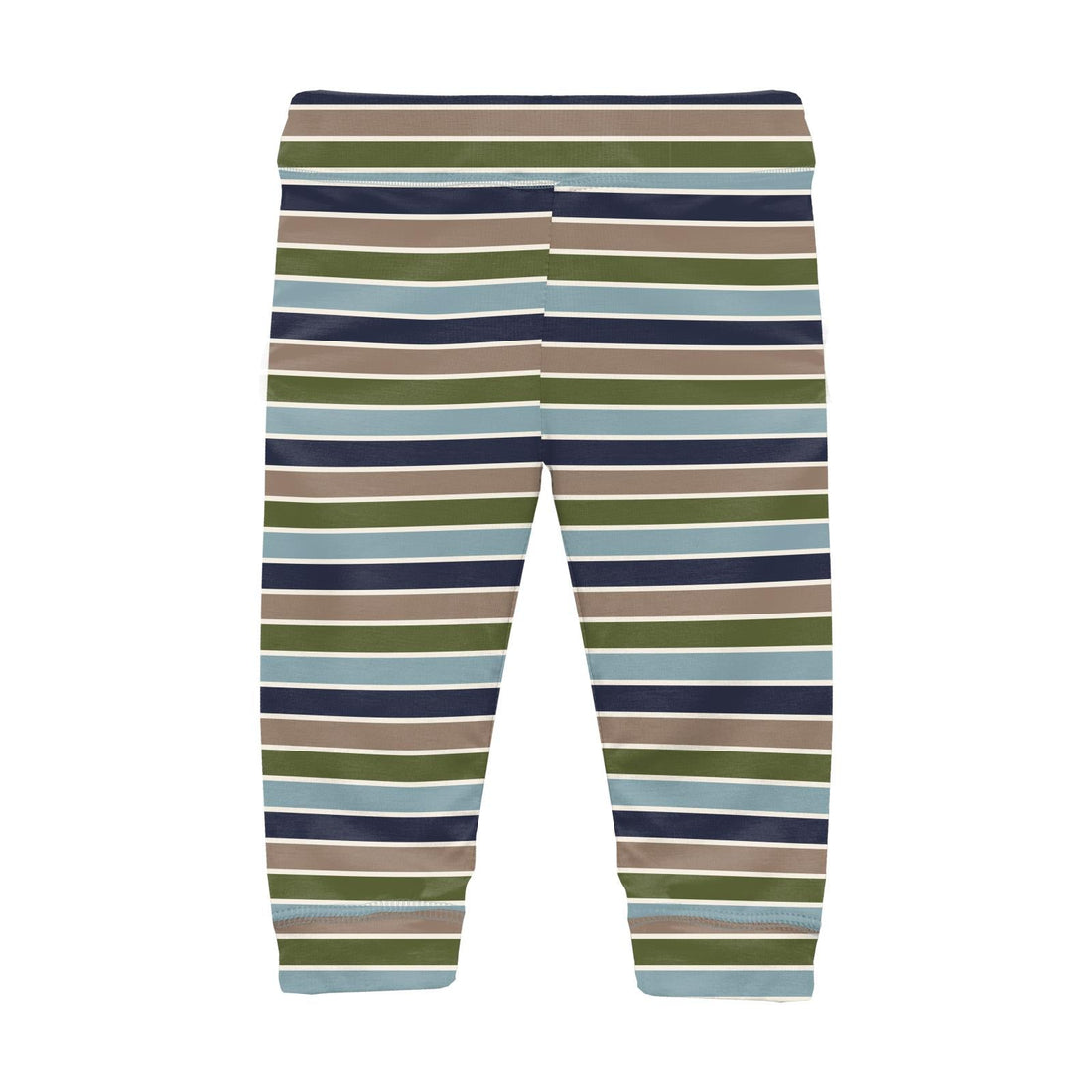 Print Casual Pants in Fall Vibes Stripe