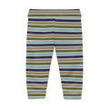 Print Casual Pants in Fall Vibes Stripe