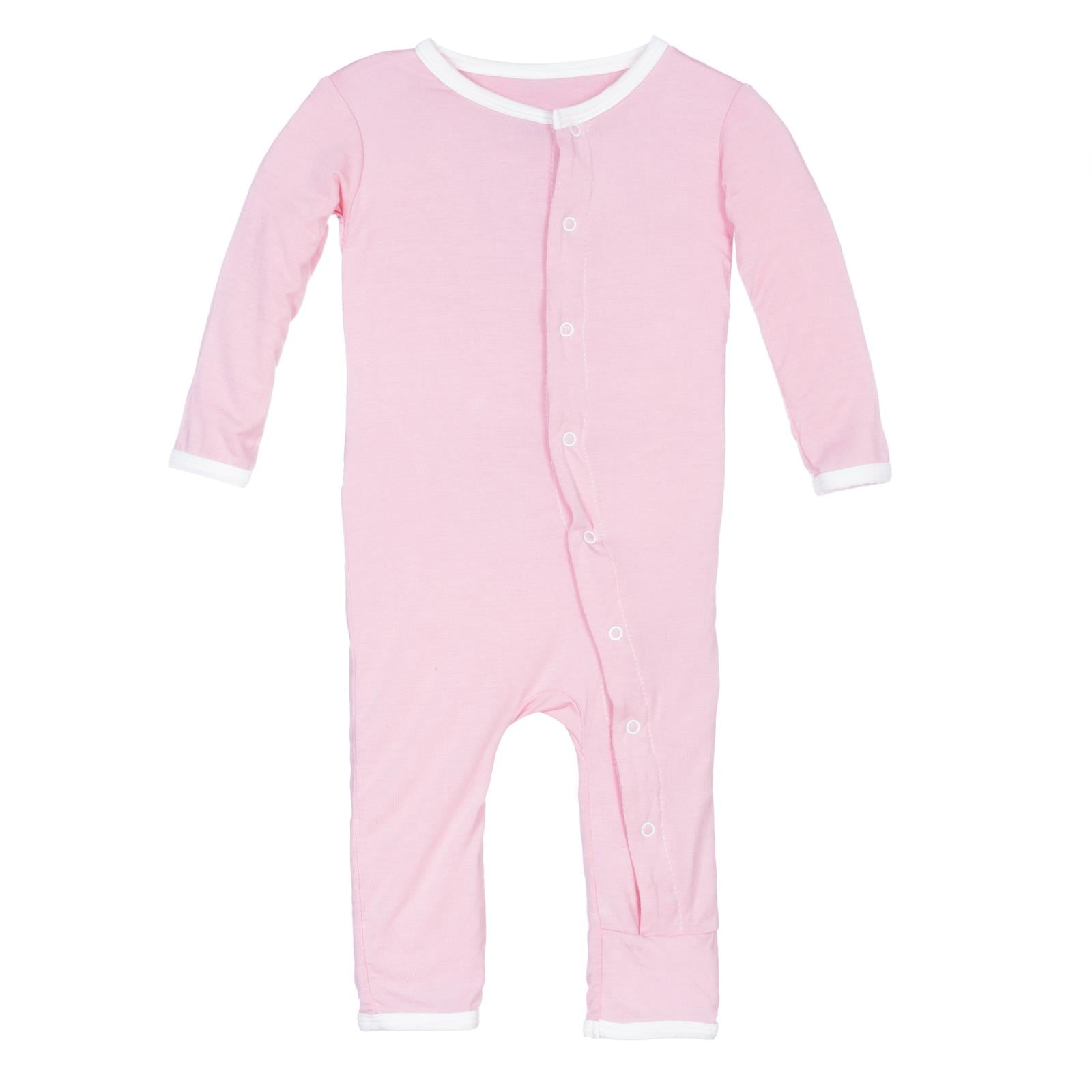 Applique Coverall with Snaps in Lotus I Love Dad
