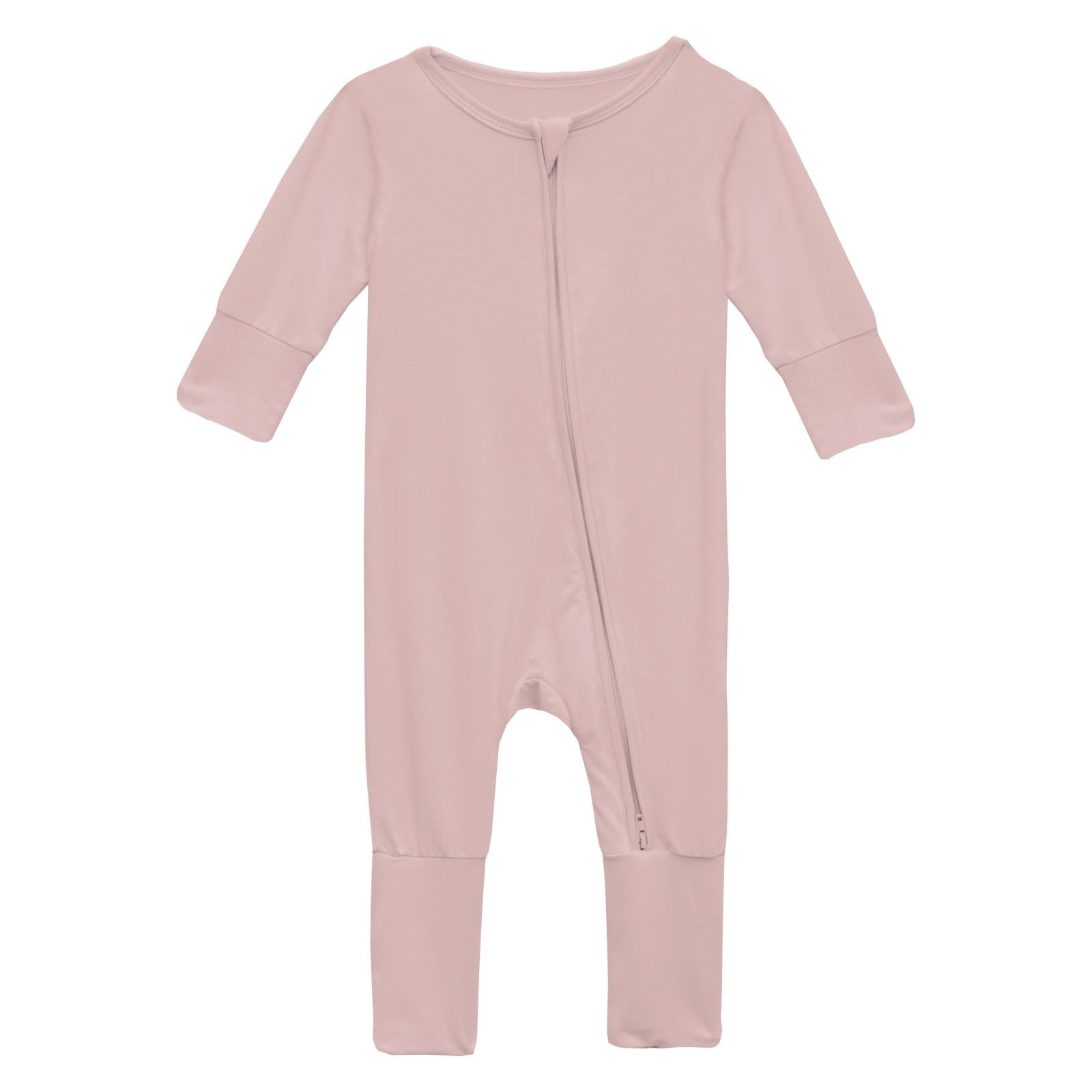 Convertible Coverall in Baby Rose