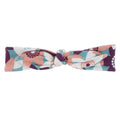 Print Bow Headband in Pasqueflower