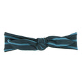 Print Bow Headband in Boy Tundra Stripe