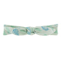 Print Bow Headband in Palm Frond