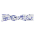 Print Bow Headband in Forget Me Not Floral