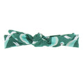 Print Bow Headband in Parrot