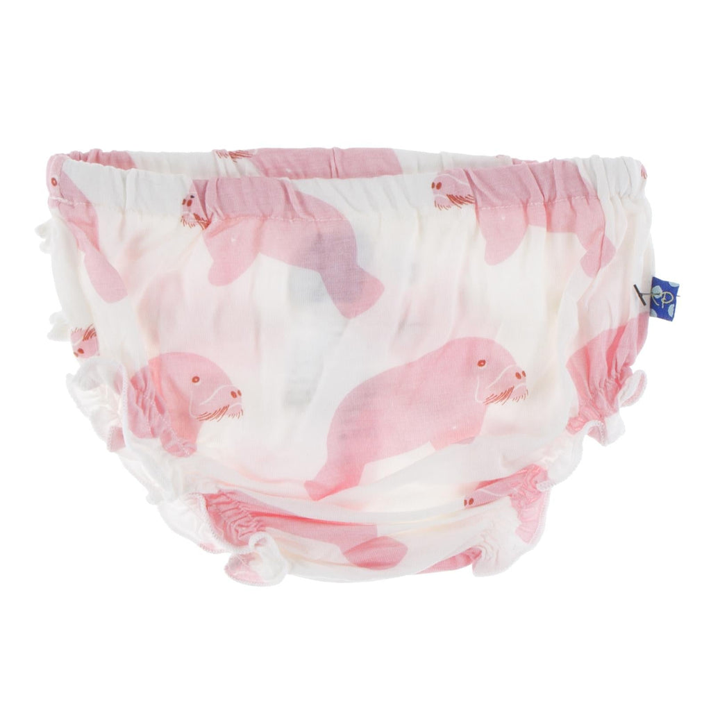 Print Bloomers in Natural Manatee