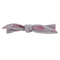 Print Bow Headband in Feather Armadillo
